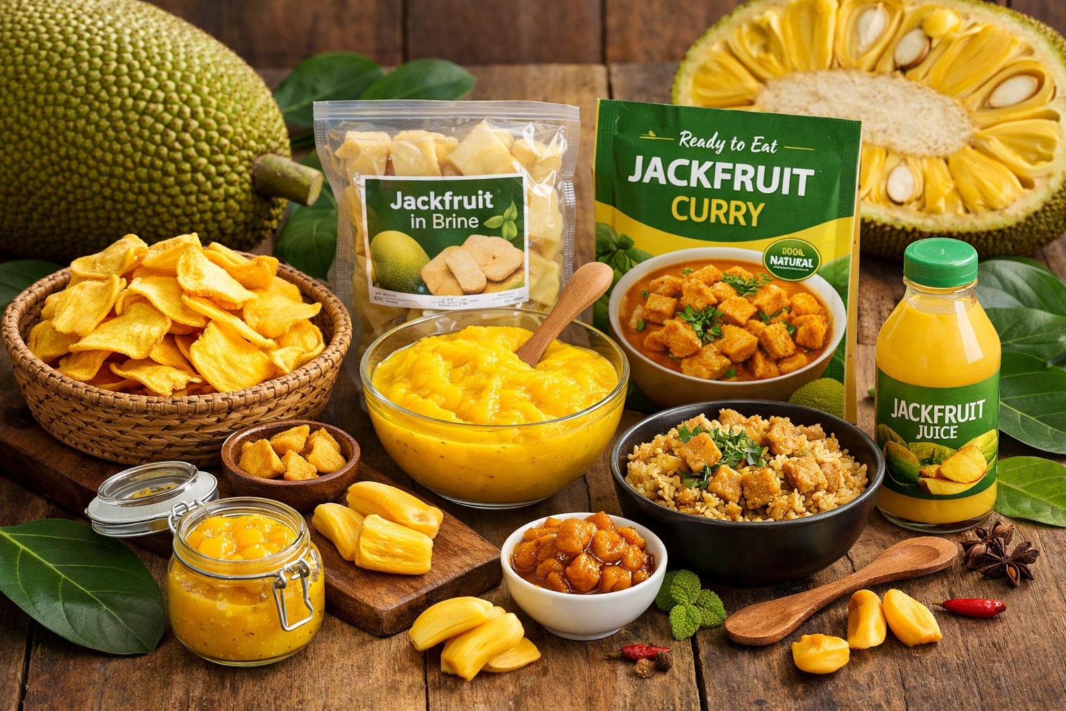 Jackfruit Products (Chips, Pulp, Ready to Eat Products) image