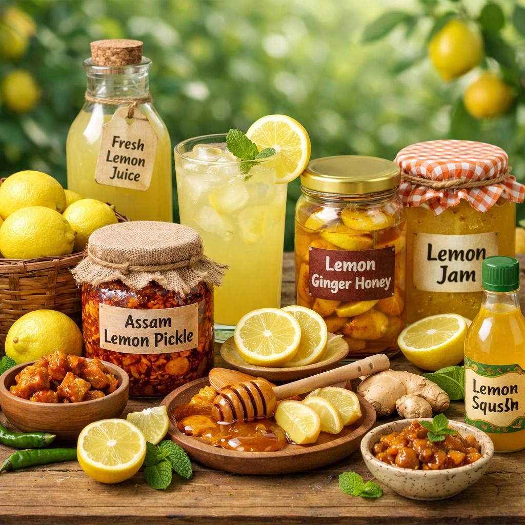 Assam Lemon and others lemon based Products (Juice, pickles) image