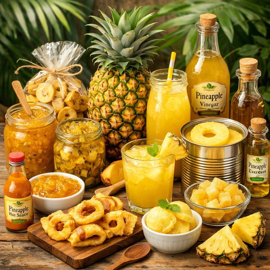  Pineapple  and others  pineapple based Products (Jam, Juice, Canned & others) image