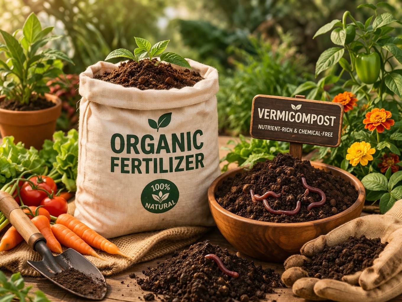 Organic Fertilizer & Vermicompost image