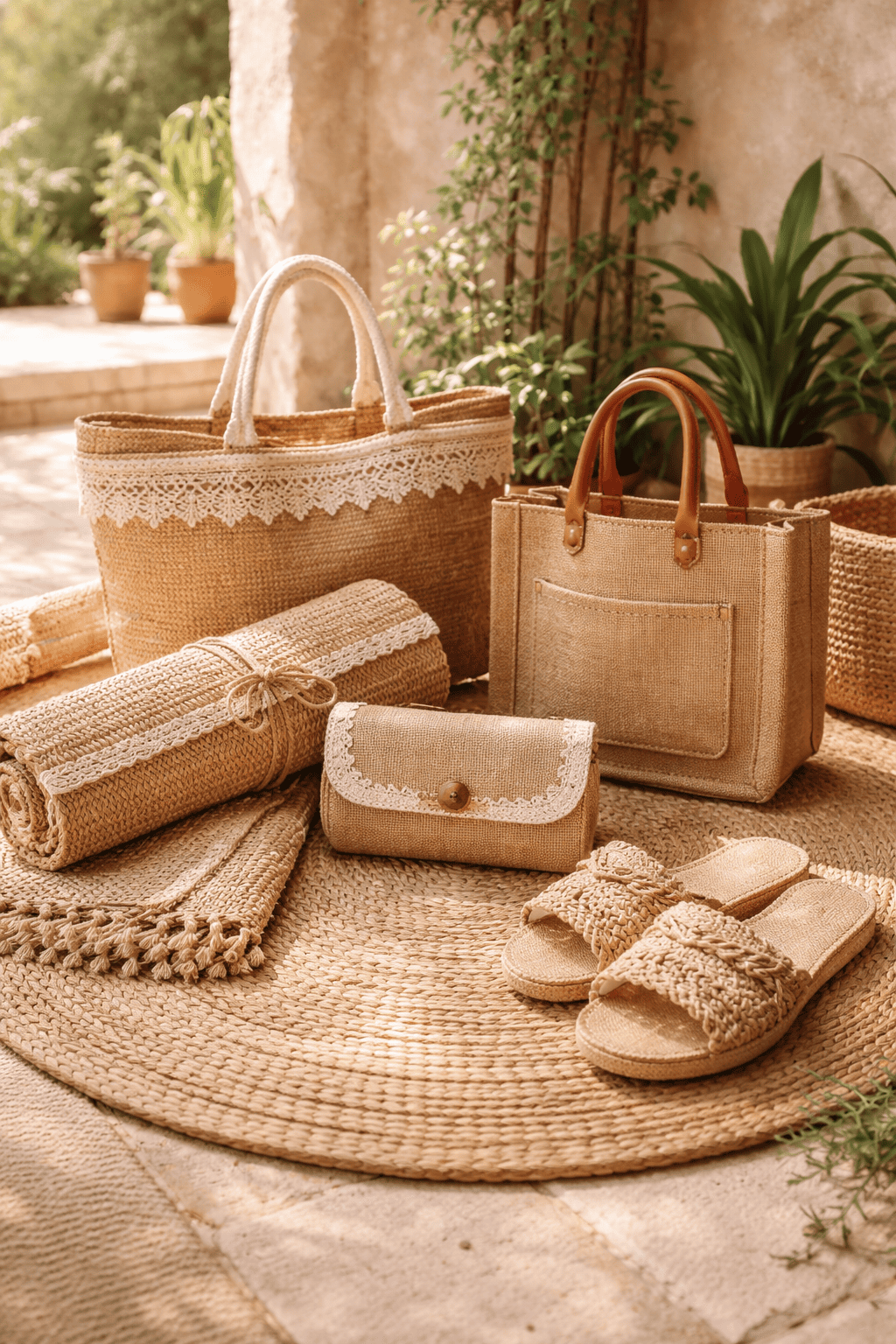 Jute Products Bags, Mats  image