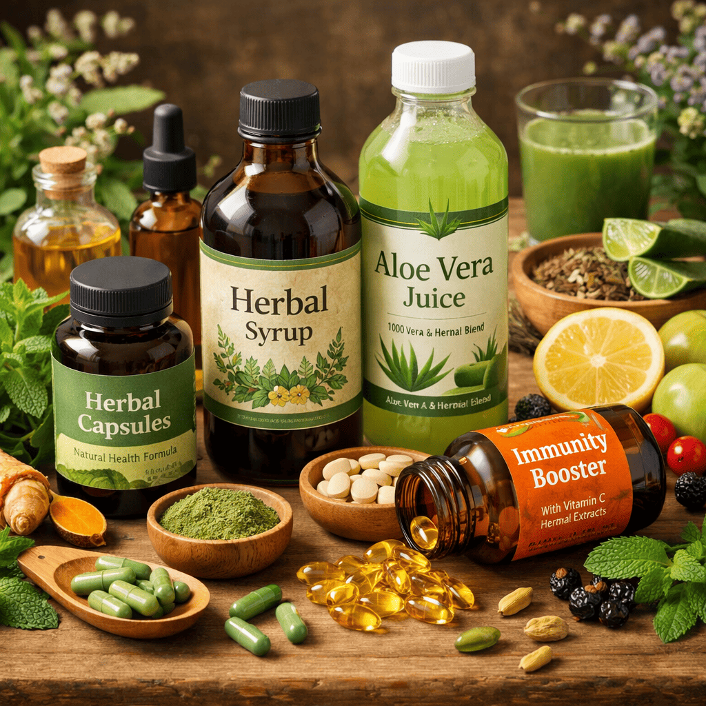 Herbal and Health Supplements image