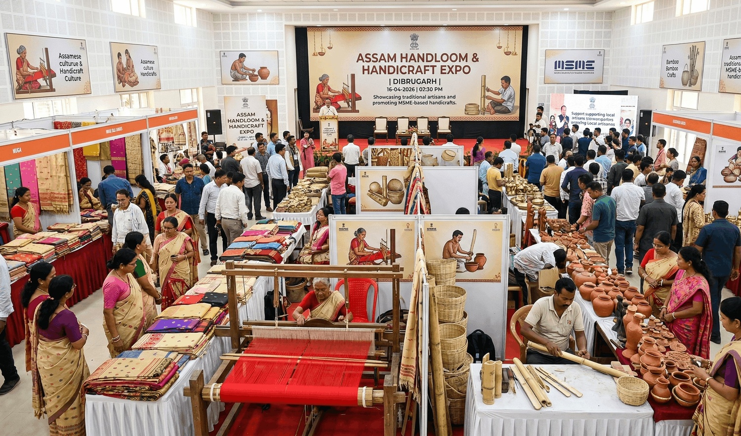 Assam Handloom & Handicraft Expo image
